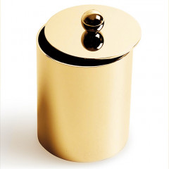 DEVON&DEVON WALTZ Контейнер с крышкой, настольный, цвет светлое золото