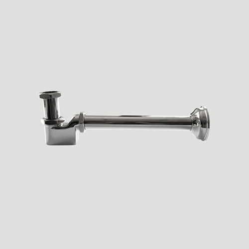 Devon Сифон для раковины/биде под донный клапан, 1 1/4", цвет: хром