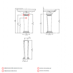 Devon Westminster Раковина (69х49 см) с 1 отверстием под смеситель, цвет: белый