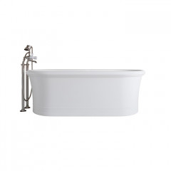 Devon Celine White Ванна (1765х890хh600мм) из материала: white teс plus, донный клапан и сифон), цвет: белый