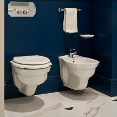 Devon Westminster Унитаз подвесной 35,5x36,7x 54, цвет: белый