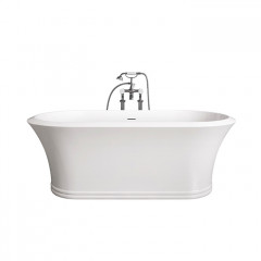 Devon Сифон для ванны Kalos/Aurora/Diva/Celine/Fusion/Hollywood/Wave/Swansea с донным клапаном, цвет: хром (со склада Продаем только с ваннами!)