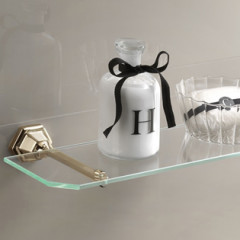 Devon&Devon Jubilee Полочка стеклянная, золото