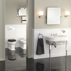 Devon Blues Консоль металлическая под раковину 710мм, 670х540 h 735 мм, цвет хром