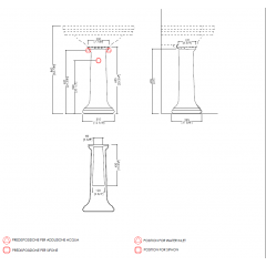 Devon New Etoile Раковина (70х53см) с 3 отверстием под смеситель, цвет: белый