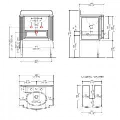 Devon Domino Тумба 68х48х93 см, цвет Pure White с ручкой хром; с мрамором Nero Marquina с 3-мя отв-ми под смесит; с раковиной WHITE 46, цвет белый