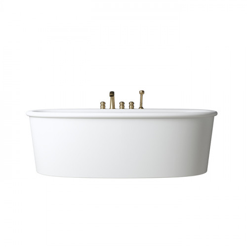Devon Holiday Ванна ИЗ WHITE TEC PLUS 175.7х54,55х89.7 см, цвет: белый, в компл донный клапан с крышкой из WHITE TEC(без цоколя)