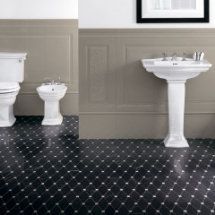 Devon Westminster Раковина (69х49 см) с 3 отверстиями под смеситель, цвет: белый