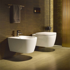 Duravit Me by Starck Унитаз подвесной Rimless 570х370 мм, с креплениями, вкл. крепление Durafix,с покрытием WonderGliss цвет белый (СПЕЦЦЕНА)