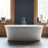 Duravit White Tulip Напольный смеситель для ванны с ручным душем, h-950мм, излив 200мм цвет: