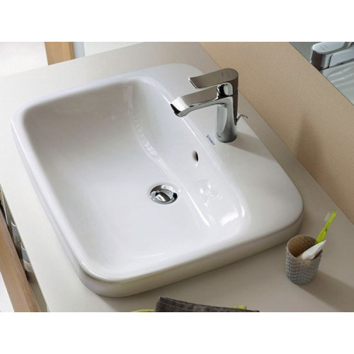 Duravit DuraStyle Раковина встраиваемая сверху , с переливом, 560х455 мм , с 1 отв под смеситель, цвет белый