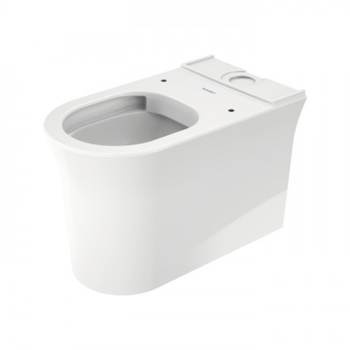 Duravit White Tulip Моноблок 370x650 мм, безободковый, слив универсальный, цвет: белый