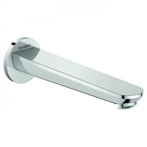 Duravit Wave Излив для ванны 202 мм, хром