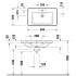Duravit D-Neo Раковина накладная 800х480 мм, с переливом, с 1 отв. под смеситель, цвет: белый