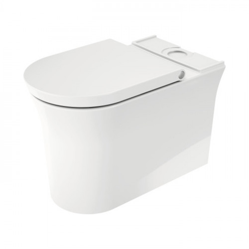 Duravit White Tulip Моноблок 370x650 мм, безободковый, слив универсальный, цвет: белый