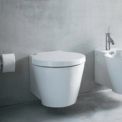 Duravit Унитаз подвесной 575х410 мм, с креплениями DURAFIX, цвет белый