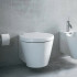 Duravit Унитаз подвесной 575х410 мм, с креплениями DURAFIX, цвет белый