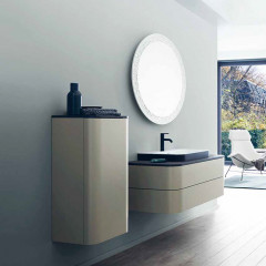 Duravit Happy D.2 Plus Раковина 60х46см с перелив, с 1м отв. под смесит, выпуск с керам. покр цвет Anthracite matt/белый