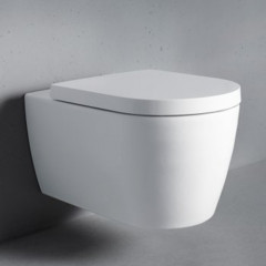 Duravit ME by Starck Унитаз подвесной 570х370 мм безободковый, HygieneGlaze, цвет: белый