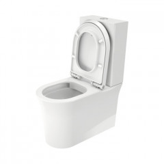 Duravit White Tulip Моноблок 370x650 мм, безободковый, слив универсальный, цвет: белый
