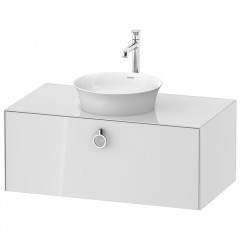 Duravit White Tulip Тумбочка подвесная, 408x1000x550 мм, 1 ящик с ручкой, цвет: белый высокоглянцевый