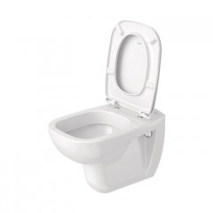 Duravit D-Code Комплект: подвесной унитаз 253509 355х545 мм.+ сиденье без микролифта 006731 (СПЕЦЦЕНА со склада поставщика!)