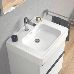 Duravit Soleil by Starck Раковина подвесная/накладная 600х480х145 мм,с 1 отв под смеситель, с переливом, WonderGliss ,цвет белый