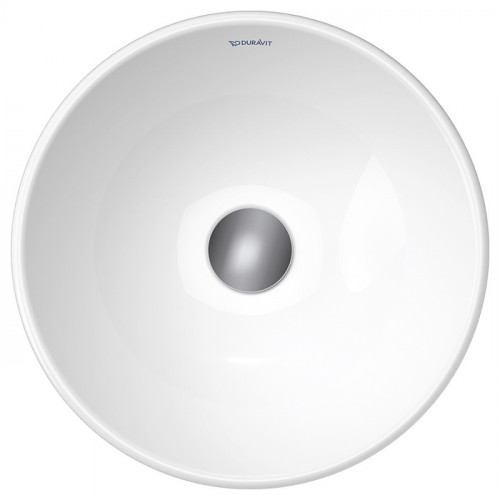 Duravit D-Neo Раковина накладная ? 400 мм, без перелива, без отв под смес, цвет: белый (СПЕЦЦЕНА)