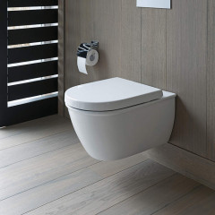 Duravit ME by Starck Унитаз подвесной 570х370 мм безободковый, HygieneGlaze, цвет: белый