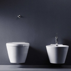 Duravit Унитаз подвесной 575х410 мм, с креплениями DURAFIX, цвет белый