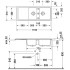 Duravit Cassia Кухонная мойка Cassia 80, 1160x510см, антрацит Матовый