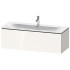 Duravit L-Cube Тумба подвесная под раковину # 234412, 1 выдвижное отделение, 400x1220x481мм, цвет White High Gloss