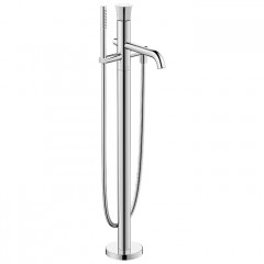 Duravit White Tulip Напольный смеситель для ванны с ручным душем, h-950мм, излив 200мм цвет: