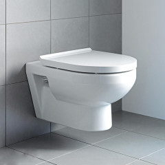 Duravit DuraStyle Унитаз подвесной BASIC безободковый 540х365 мм, с креплением, цвет белый