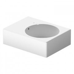 Duravit Scola Раковина универсальная , раков. справа, 615*460, белая