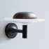 Duravit Starck T Мыльница настенная цвет черный матовый