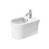 Duravit White Tulip Биде подвесное 370x540 мм, с переливом, с 1 отв под смеситель, с WonderGliss, цвет: белый