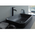 Duravit Happy D.2 Plus Раковина 600х400мм, без перелива,с выпуском с керамической крышкой цвет Anthracite matt