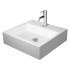 Duravit Vero Air Раковина 50cm, без перелива, с площадкой,с 1 отв. под смеситель, на столешницу, Цвет белый