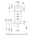 Duravit Vero Air Раковина 50cm, без перелива, с площадкой,с 1 отв. под смеситель, на столешницу, Цвет белый
