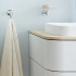 Duravit Happy D.2 Plus Раковина 600х400мм, без перелива,с выпуском с керамической крышкой цвет: белый