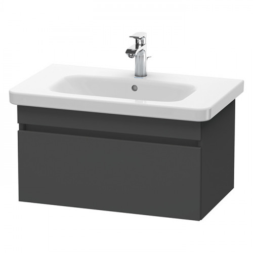 DURAVIT DURASTYLE Тумба под раковину 730х448х398 мм., подвесная, 1 ящик, для раковины 232080, цвет Графит матовый