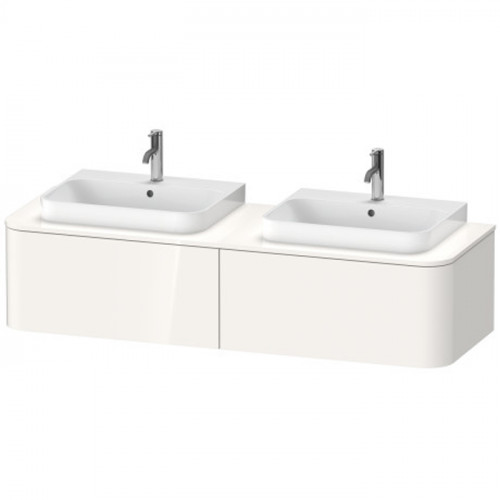 Duravit Happy D.2 Plus Тумба подвесная 354x1600x550мм 2 ящика, DX, цвет: белый глянцевый
