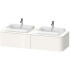 Duravit Happy D.2 Plus Тумба подвесная 354x1600x550мм 2 ящика, DX, цвет: белый глянцевый