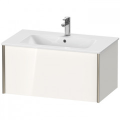 Duravit XViu Тумба подвесная 400x810x480мм под раковину # 233683, 234583, 234683 с 1 выдвижным отделением, цвет: белый глянцевый