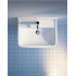 Duravit Starck 3 Раковина подвесная 600х450 мм с 1 отв под смеситель, с переливом, цвет белый