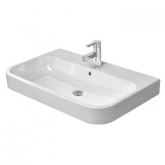 Duravit Happy D.2 Раковина подвесная (650х505 мм) с 1м отверстием под смеситель, для тумбы Happy D.2 # H2 6364, цвет: белый