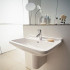Duravit Starck 3 Раковина подвесная 600х450 мм с 1 отв под смеситель, с переливом, цвет белый