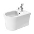 Duravit White Tulip Биде подвесное 370x540 мм, с переливом, с 1 отв под смеситель, с WonderGliss, цвет: белый