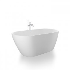 Duravit D-Neo Ванна из DuraSolid 1600х750хh600мм, отдельн-я, с 2 накл. для спины, с панелью и ножками, со спецсливом/переливо, без поручня, цвет белый